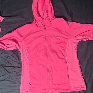 Columbia Titanium Women's Vibrant Pink Jacket Size XL